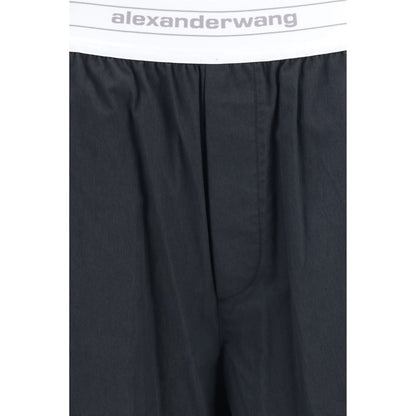 Alexander Wang Black Cotton Casual Pants