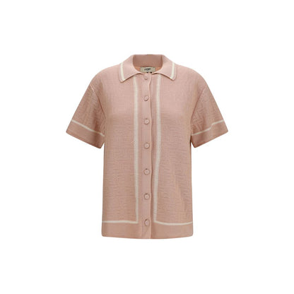 Fendi Multicolor Cotton Shortsleeve Shirt
