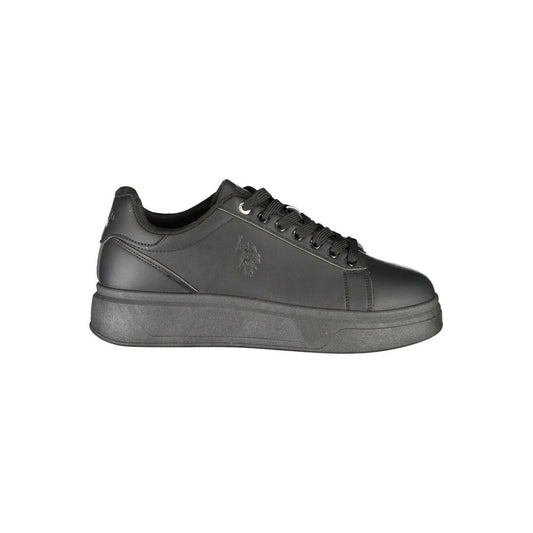 U.S. POLO ASSN. Black Polyester Men's Sneaker