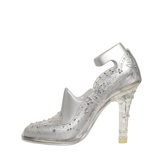Dolce & Gabbana Clear CINDERELLA Floral Crystal Heels Shoes