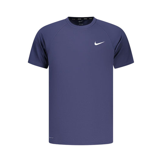 Nike Blue Polyester Men's T-Shirt