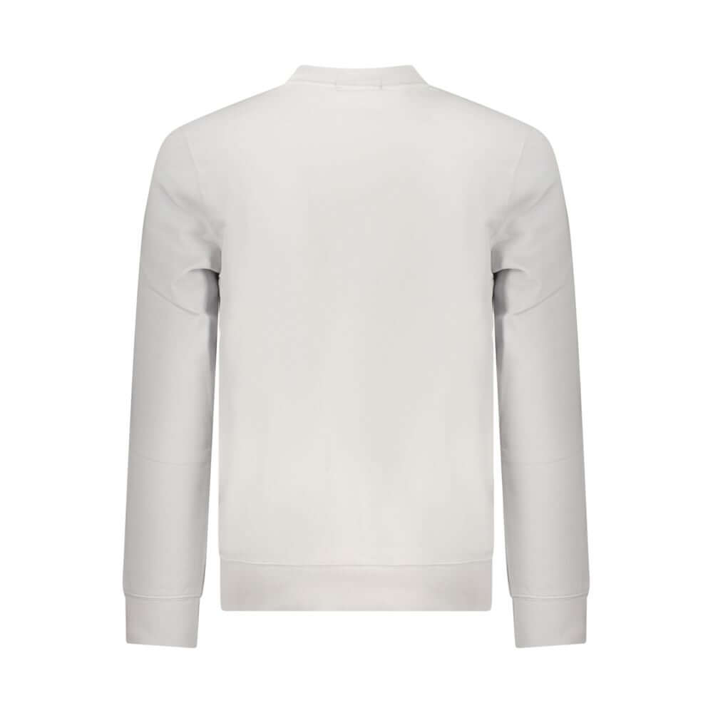 Calvin Klein Gray Cotton Men Sweatshirt