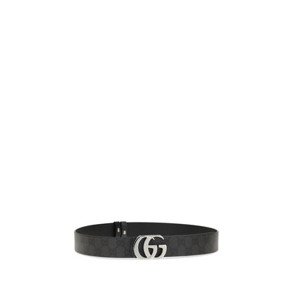 Gucci Black Cotton Belt