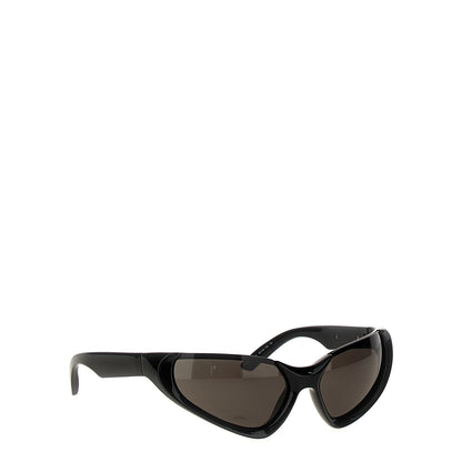 Balenciaga Black Nylon Sunglasses