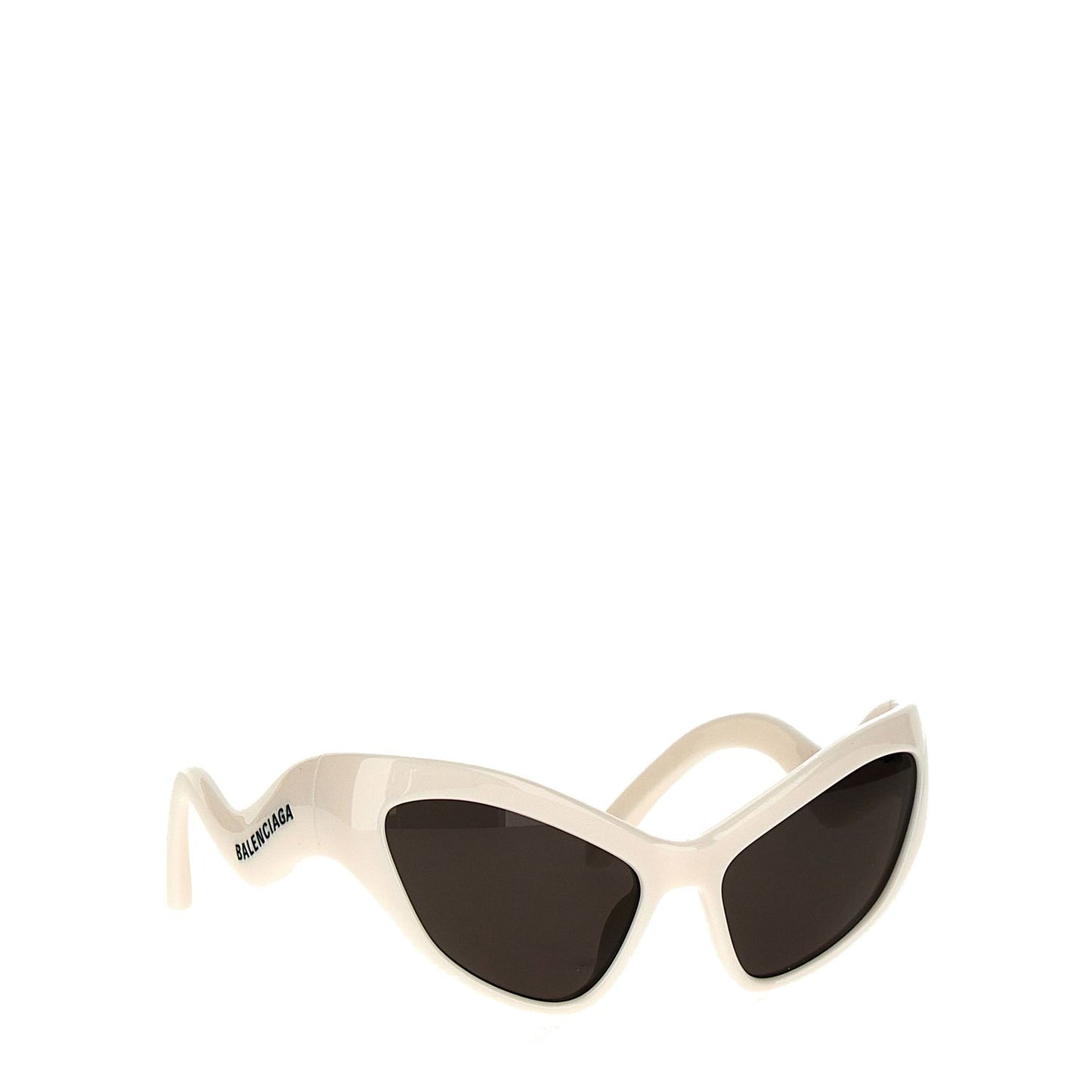 Balenciaga White Nylon Sunglasses