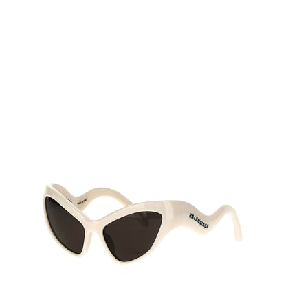 Balenciaga White Nylon Sunglasses