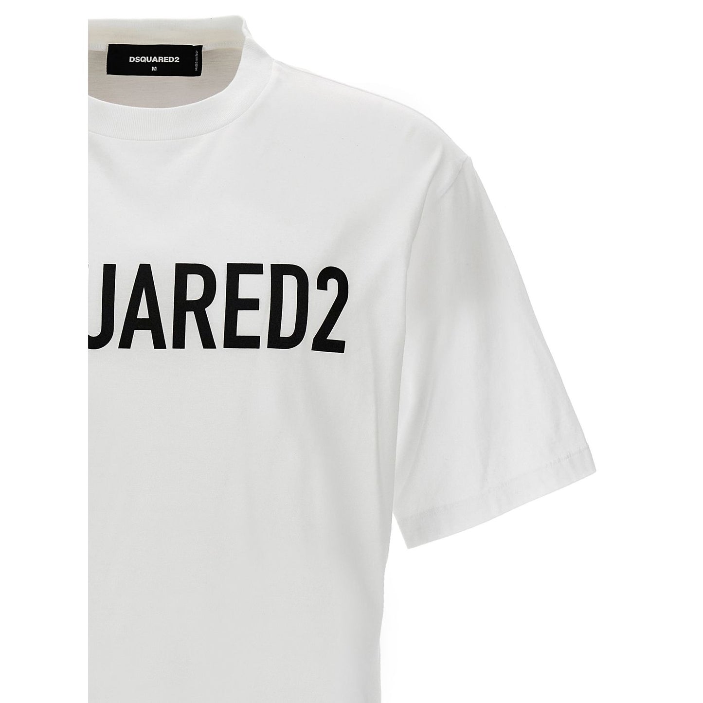Dsquared² Bicolor Cotton T-Shirt
