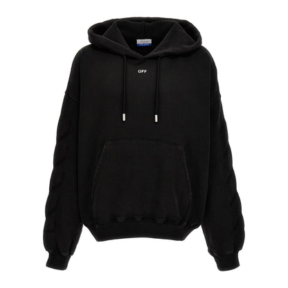 Off-White Gray Cotton Sweatshirt