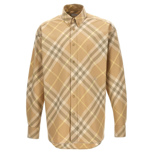 Burberry Beige Cotton Blouse