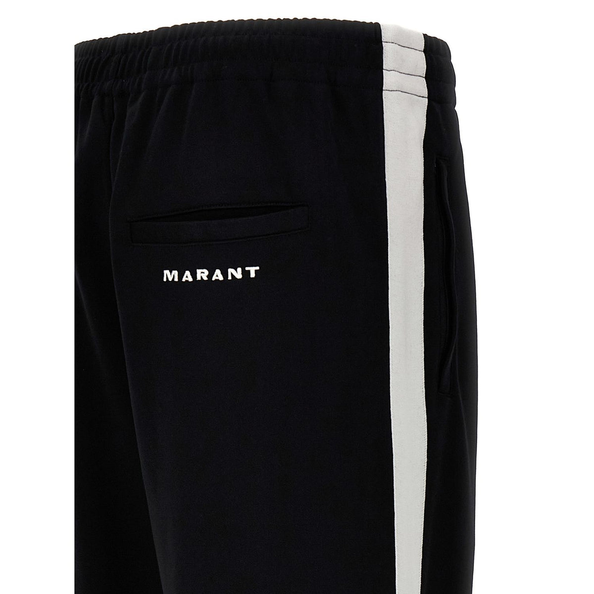 Isabel Marant Bicolor Polyester Joggers (Workout Pants)