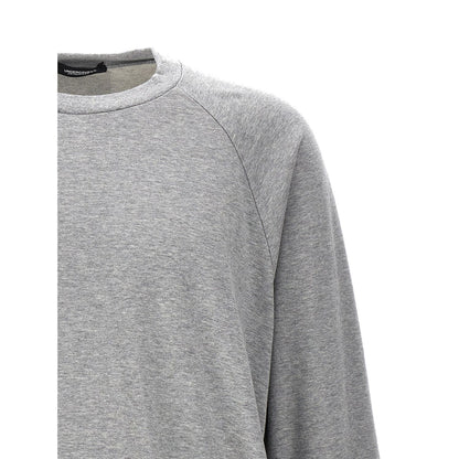 Undercover Gray Cotton Sweatshirt
