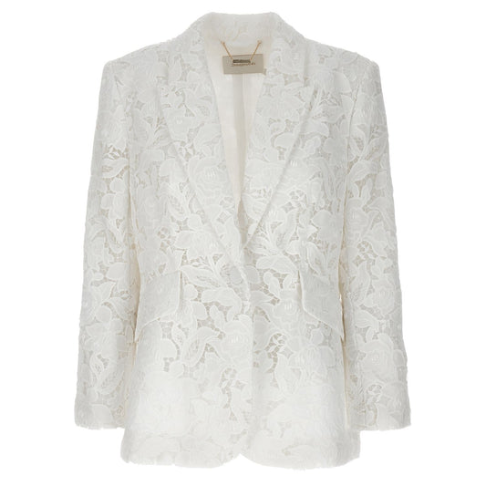 Zimmermann White Polyester Blazer