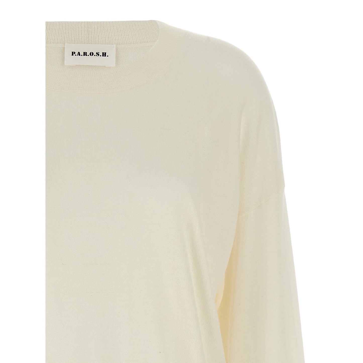 P.A.R.O.S.H. White Wool Cardigan