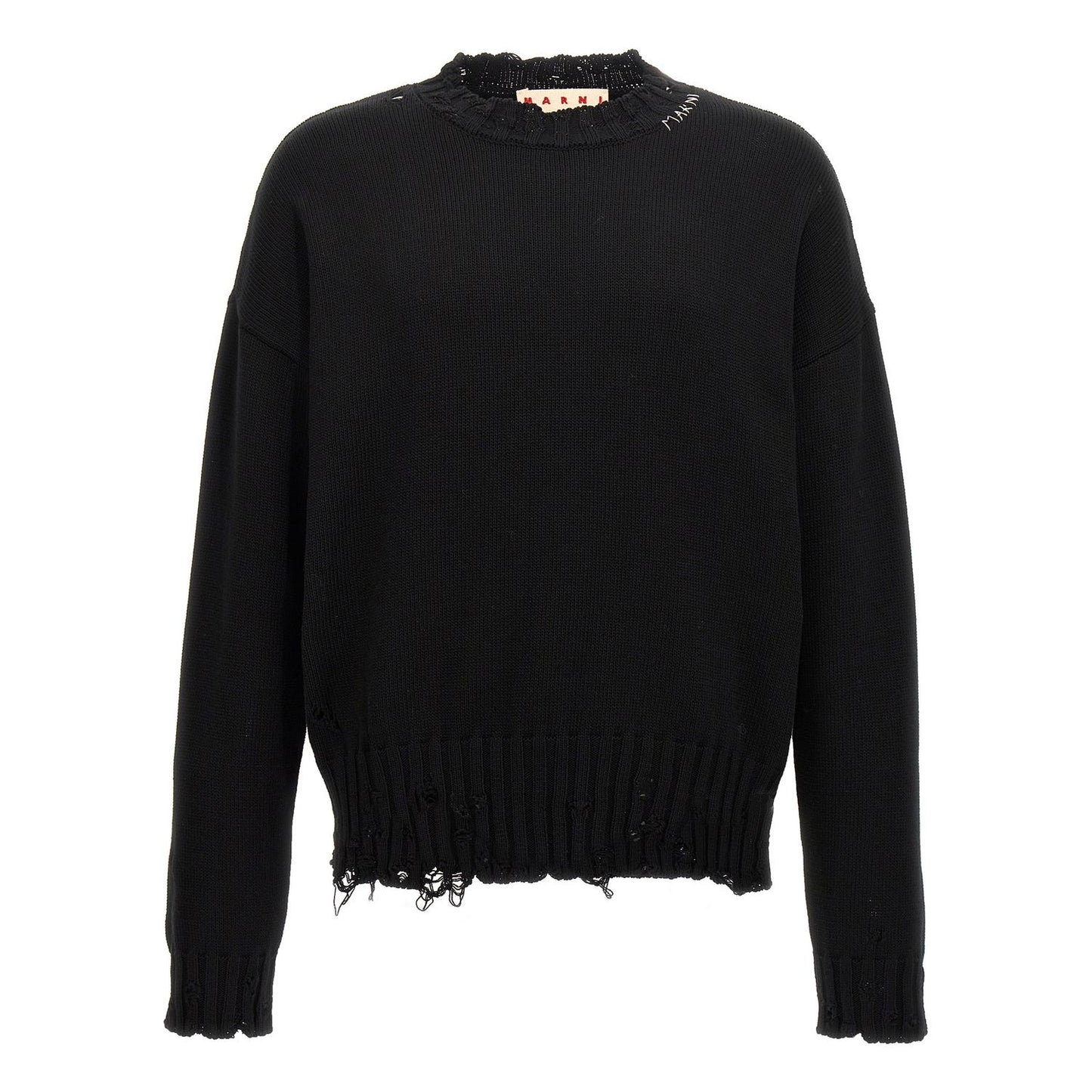Marni Black Cotton Cardigan