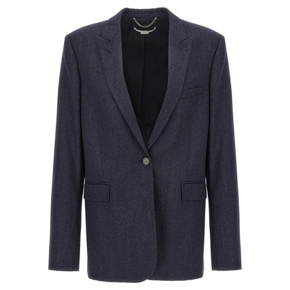 Stella McCartney Blue Viscose Blazer