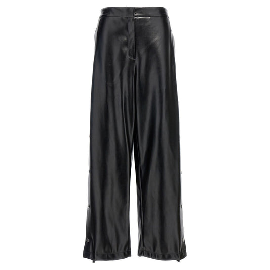 Stella McCartney Black Polyester Casual Pants