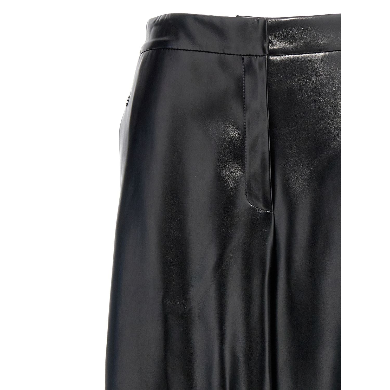 Stella McCartney Black Polyester Casual Pants