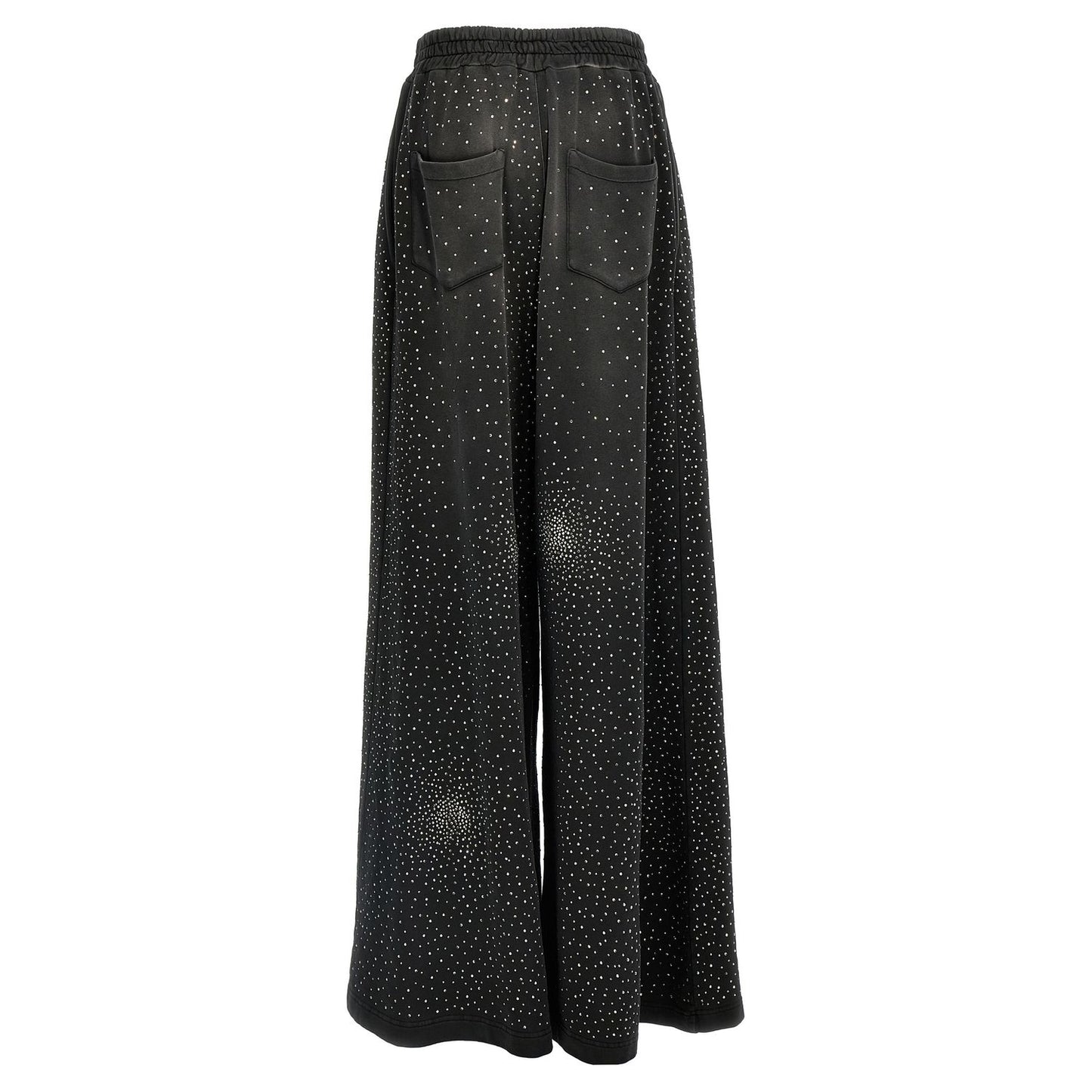 Giuseppe Di Morabito Black Cotton Joggers (Workout Pants)