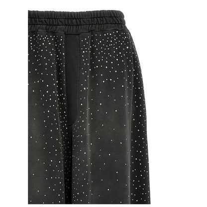 Giuseppe Di Morabito Black Cotton Joggers (Workout Pants)