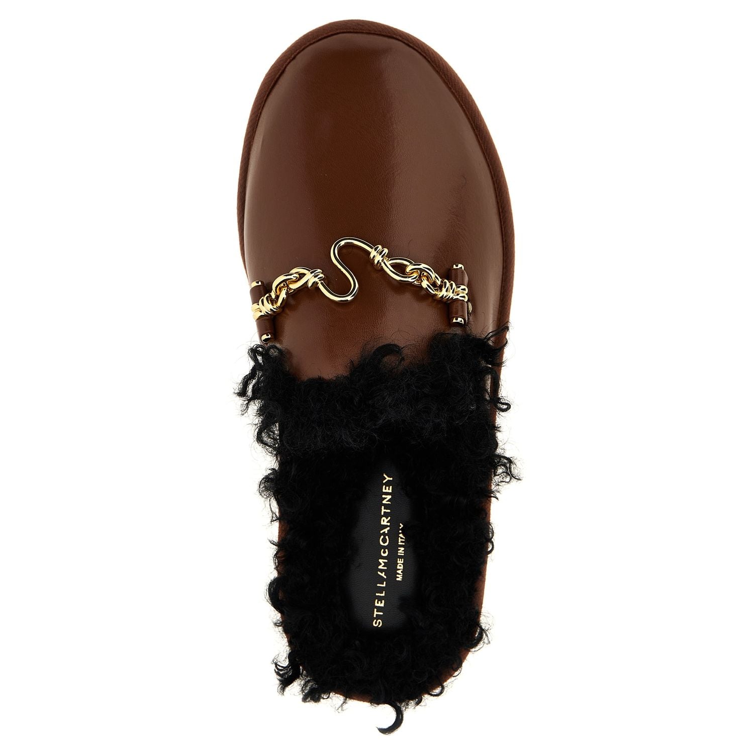 Stella McCartney Brown Polyethylene Mules