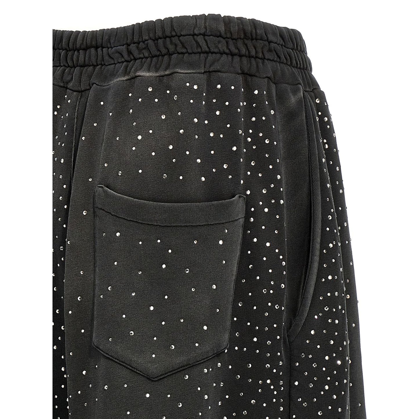 Giuseppe Di Morabito Black Cotton Joggers (Workout Pants)