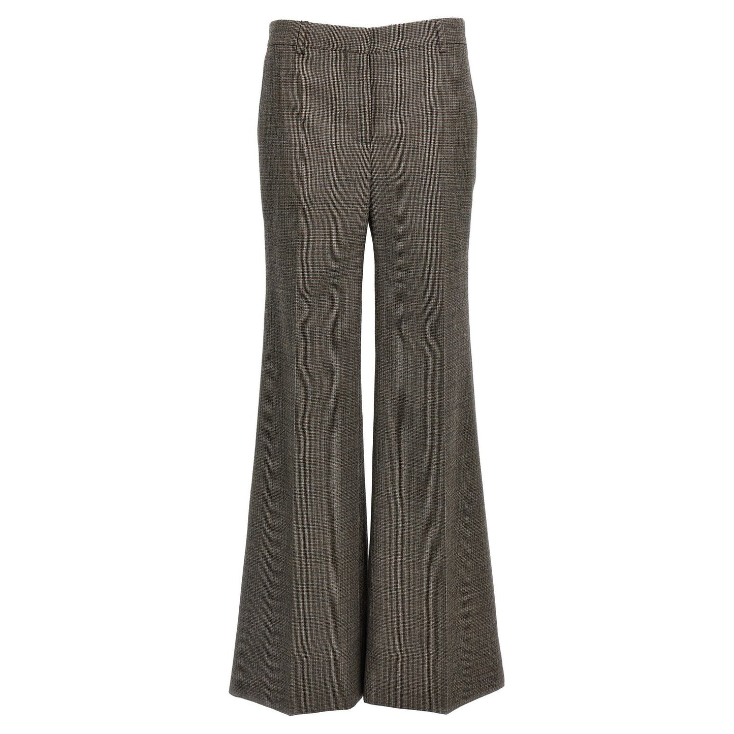 Stella McCartney Gray Wool Flared Pants
