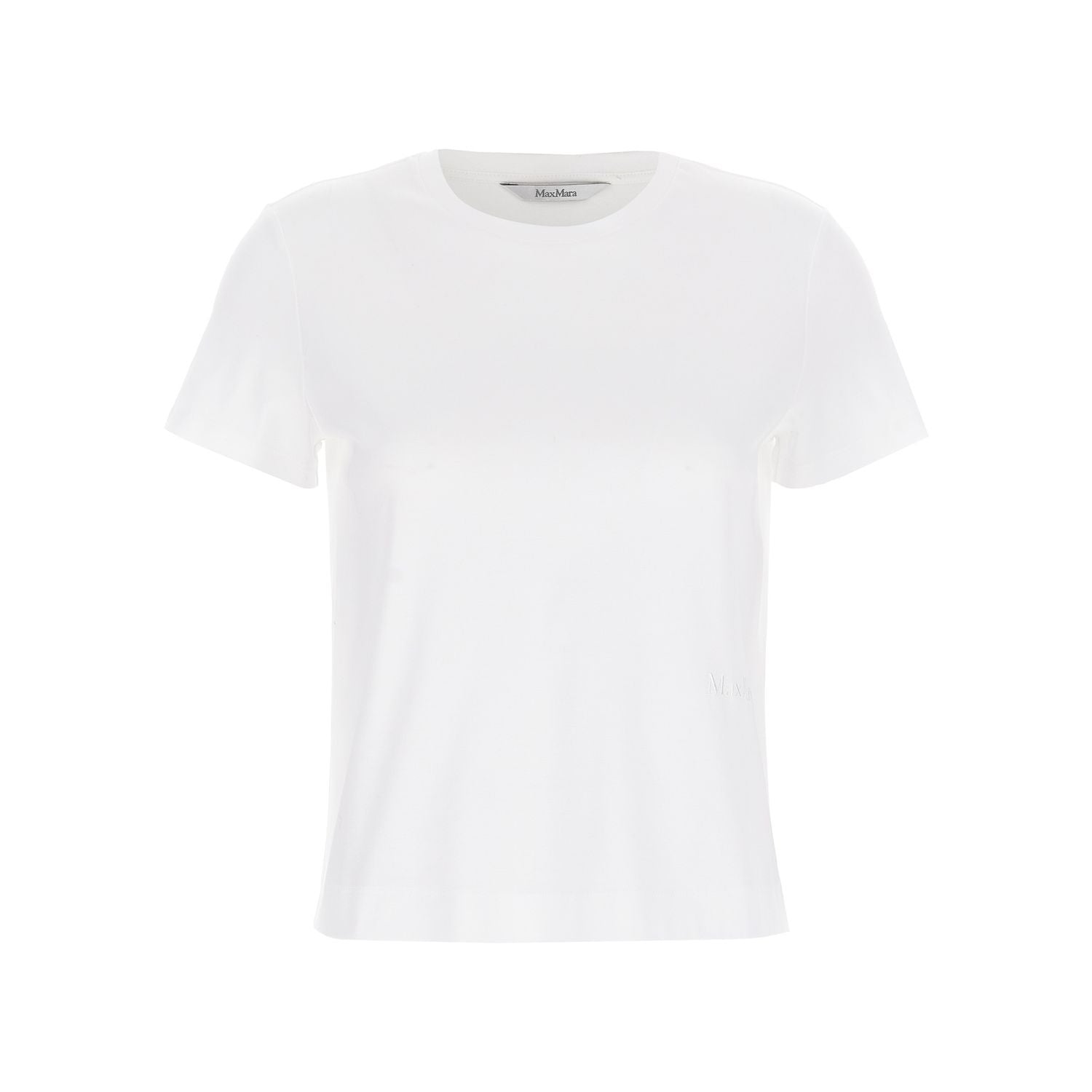 Max Mara White Cotton T-Shirt