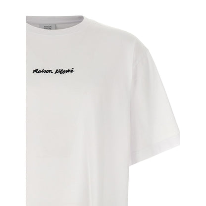Maison Kitsuné White Cotton T-Shirt
