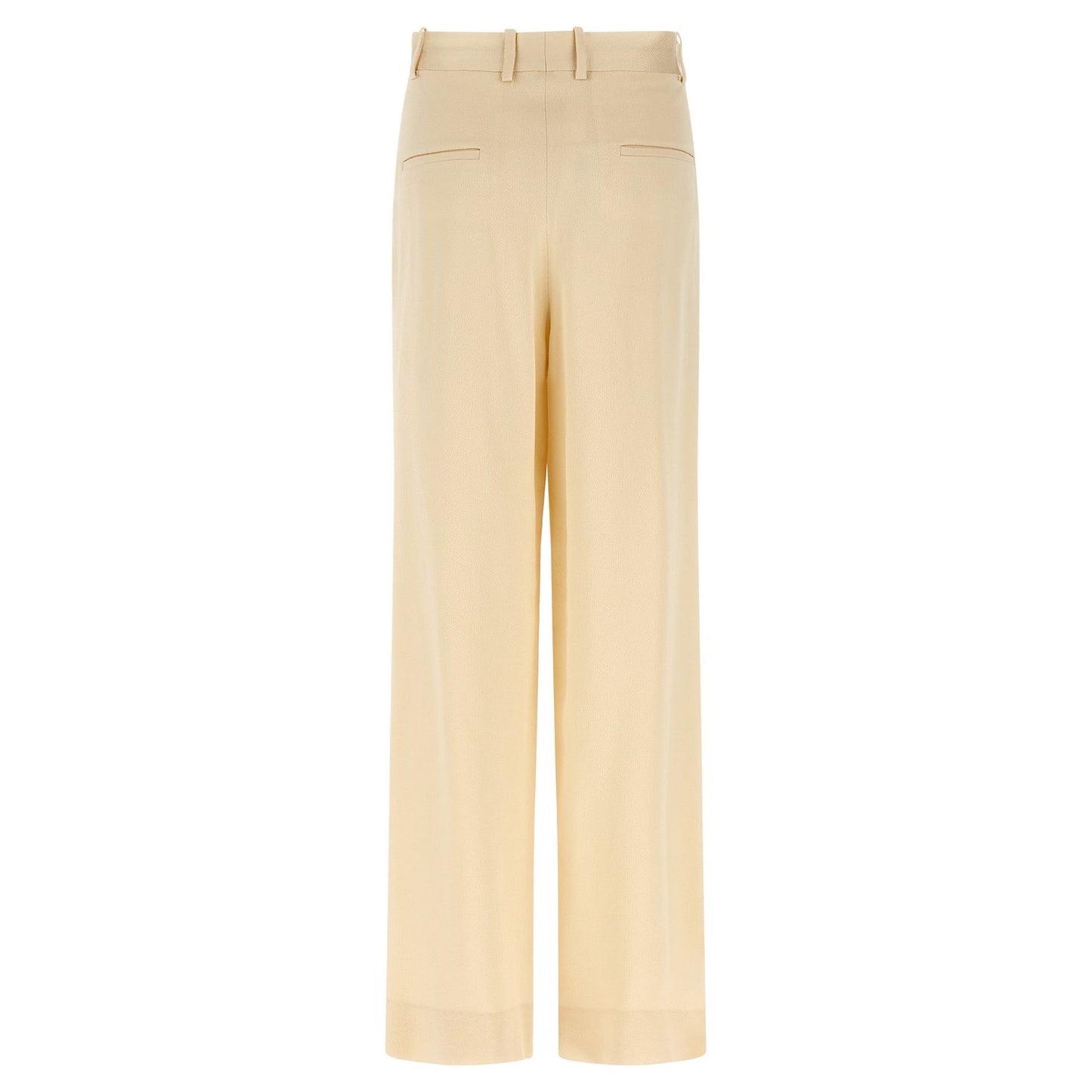 Armarium Beige Viscose Casual Pants