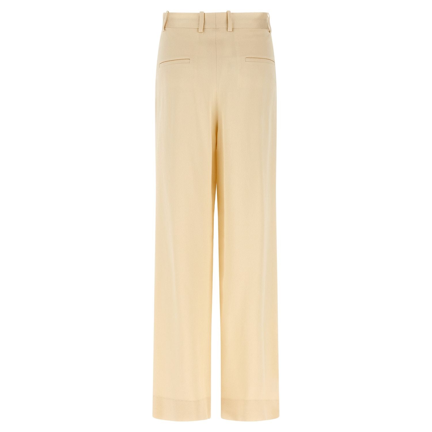 Armarium Beige Viscose Casual Pants