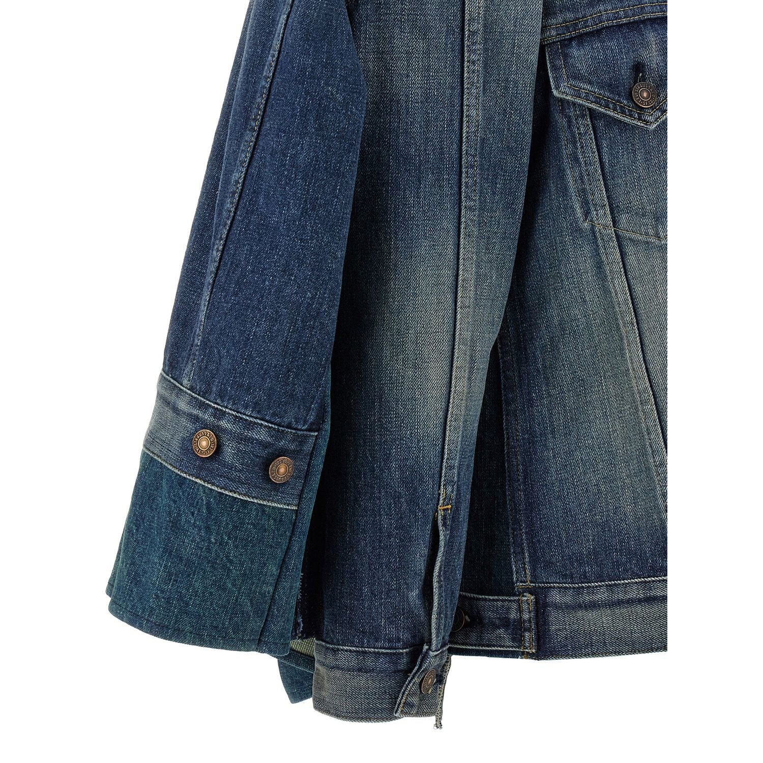 Junya Watanabe Blue Cotton Denim Jacket