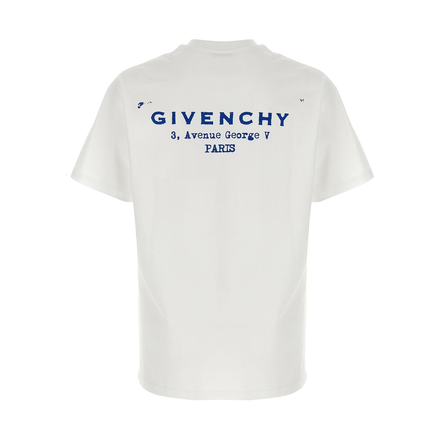 Givenchy White Cotton T-Shirt