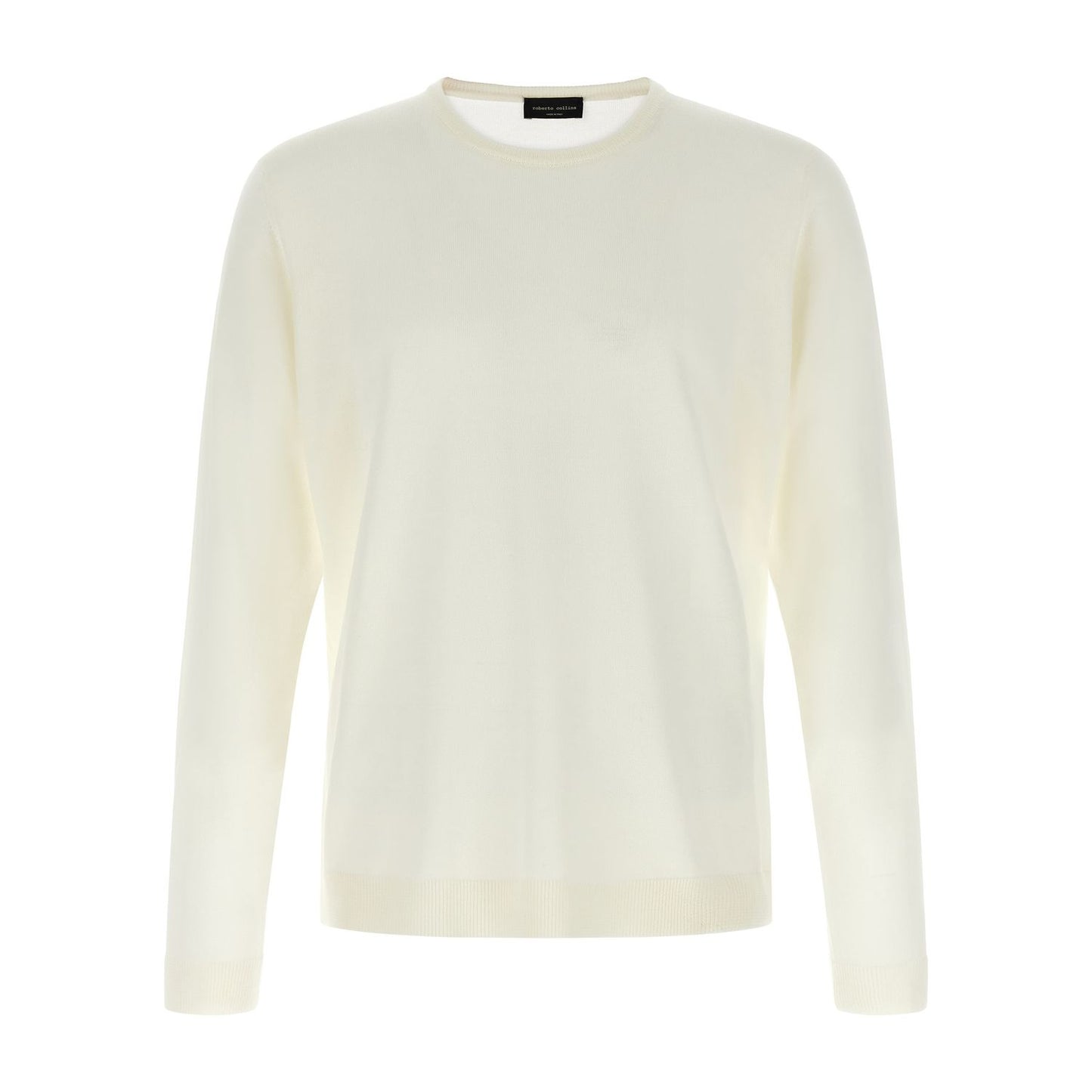 Roberto Collina Beige Merino Wool Cardigan