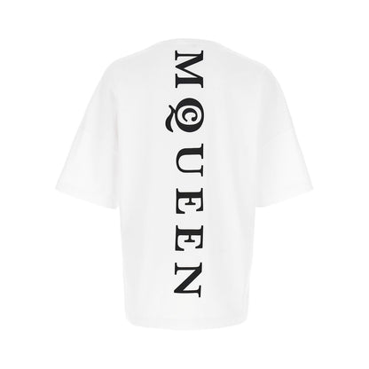 Alexander McQueen Bicolor Cotton T-Shirt