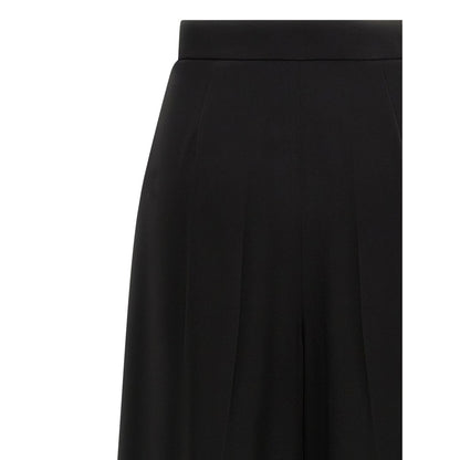 Max Mara Black Triacetate Pants