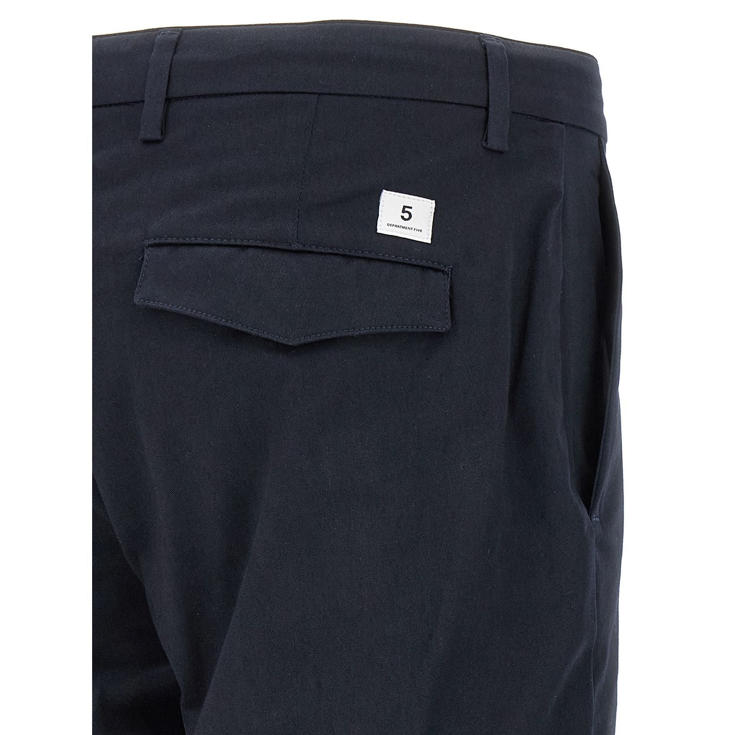 Department 5 Gray Cotton Cropped Pants