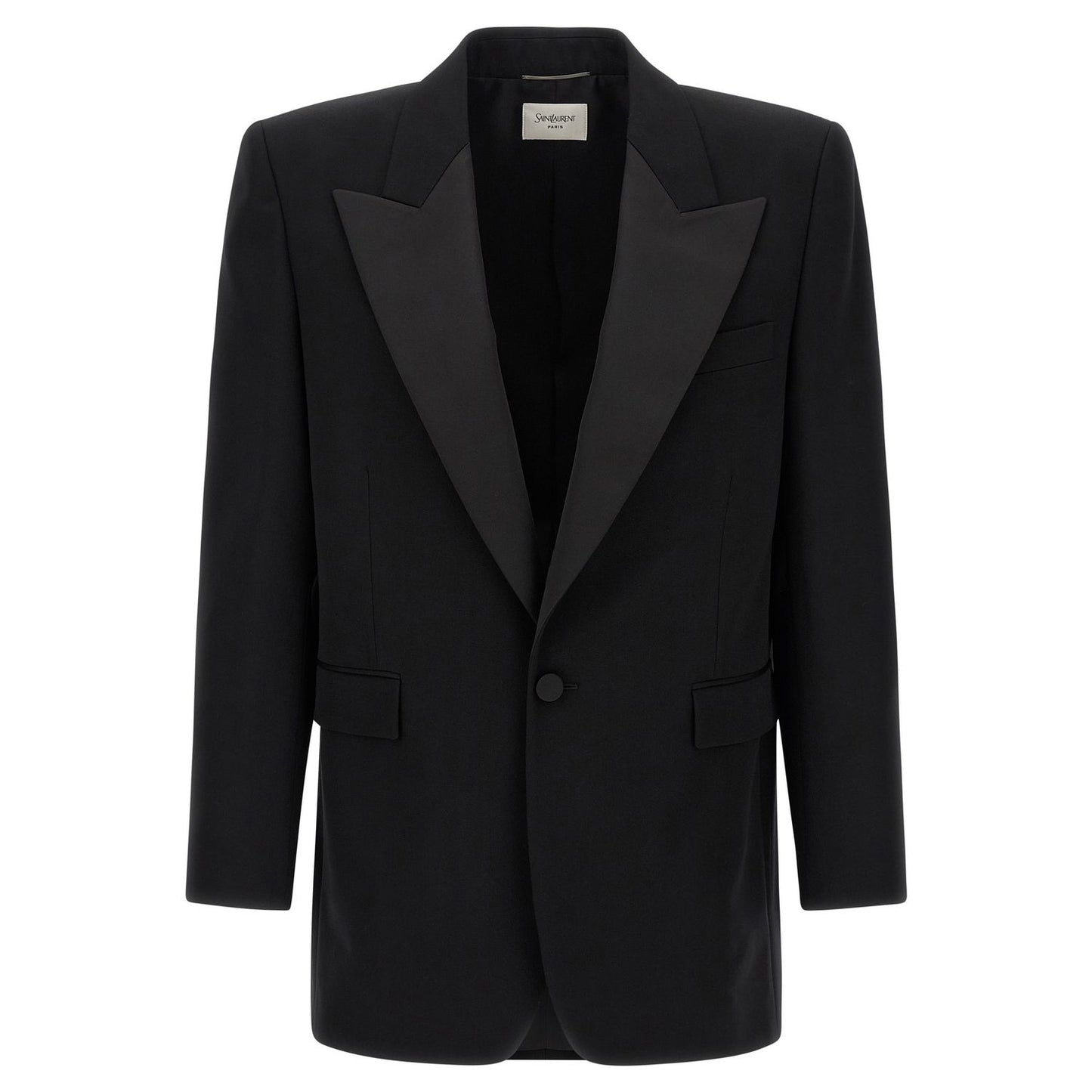 Saint Laurent Black Wool Blazer