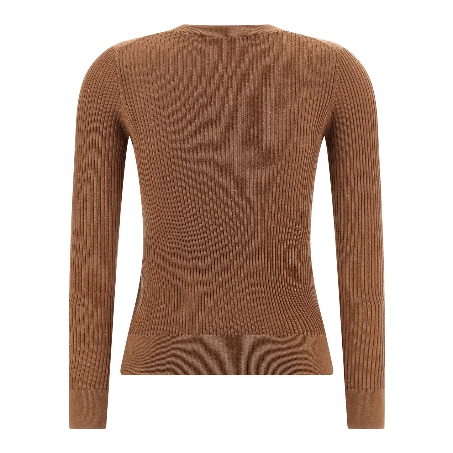 Max Mara Beige Silk Cardigan