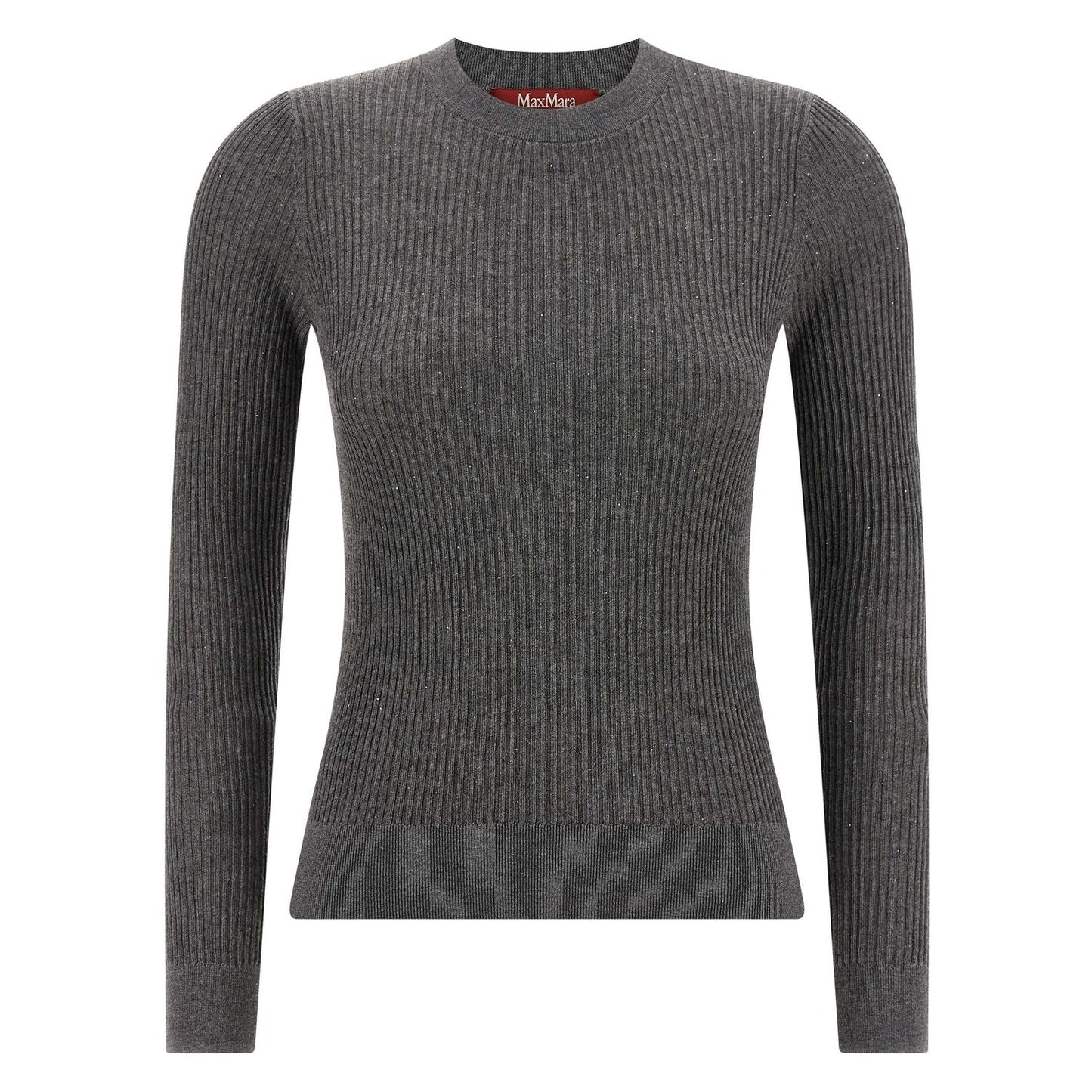Max Mara Gray Silk Cardigan