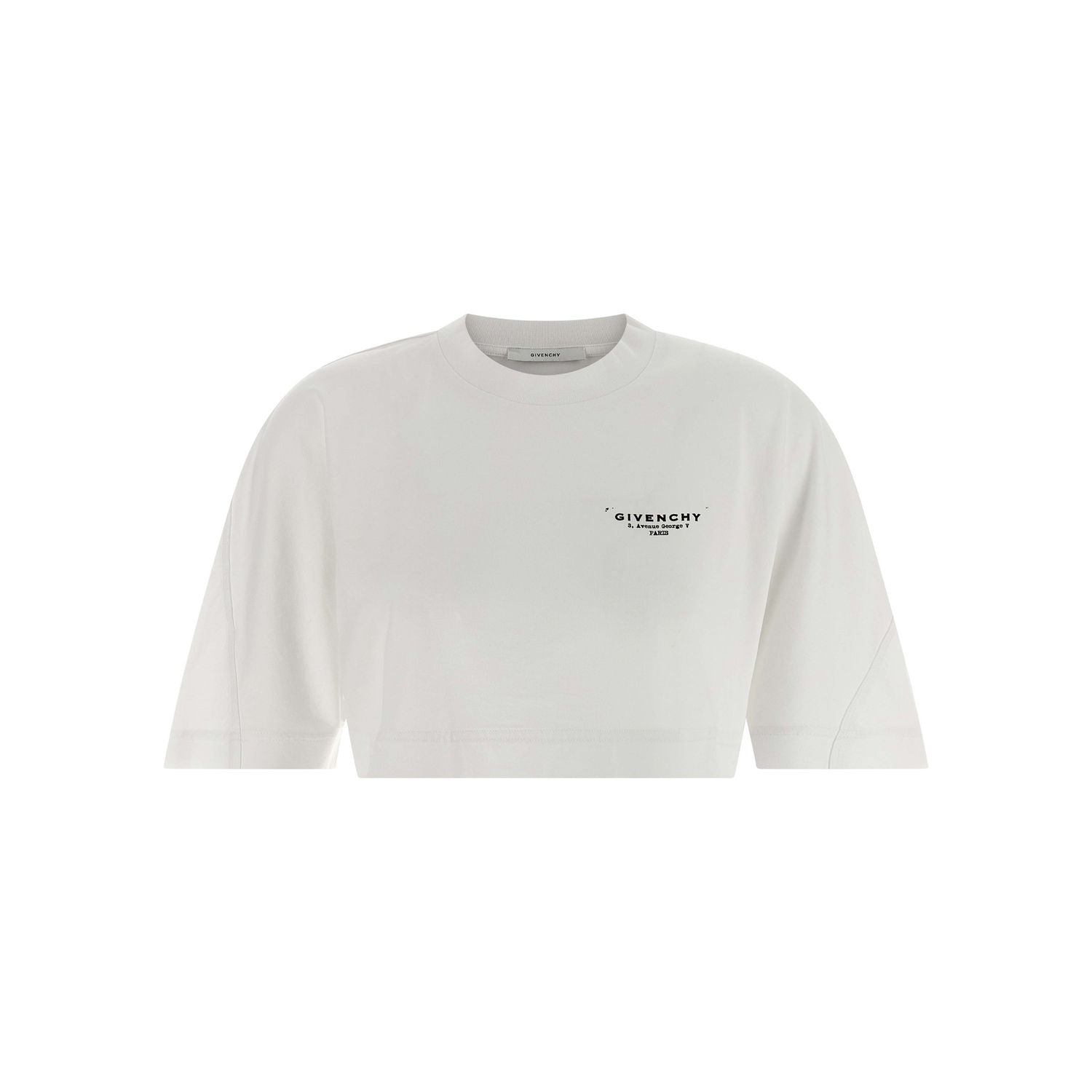 Givenchy White Cotton T-Shirt