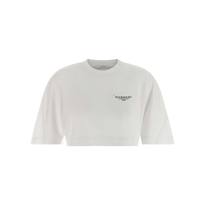 Givenchy White Cotton T-Shirt