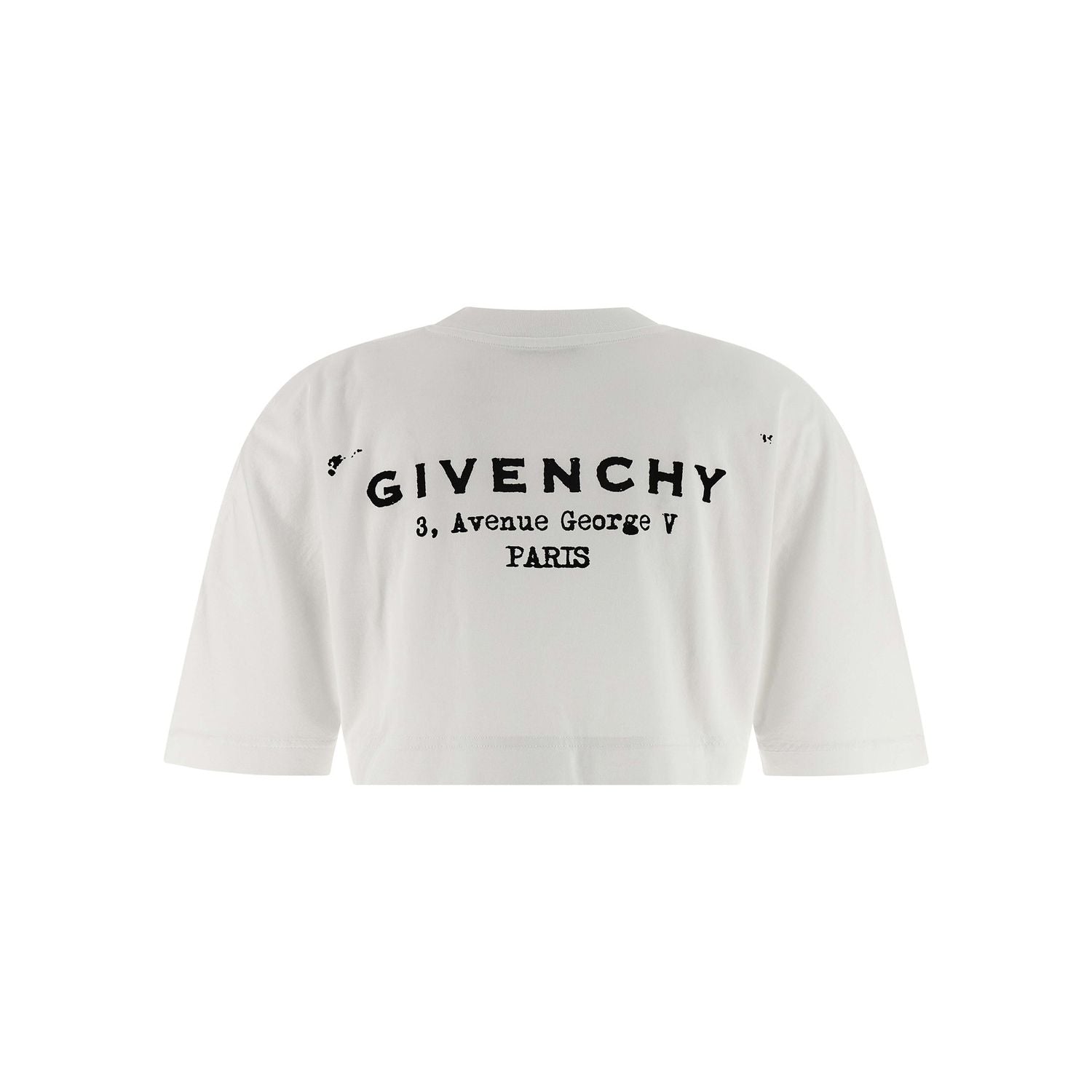 Givenchy White Cotton T-Shirt