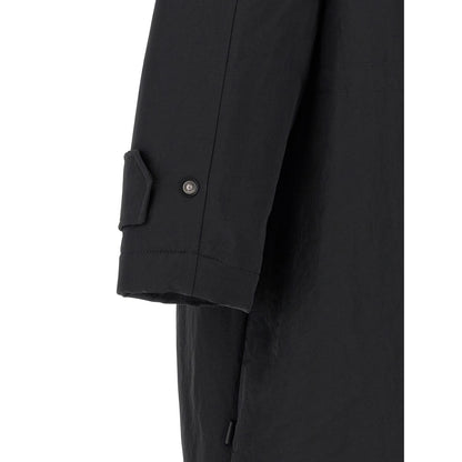 Ami Paris Gray Polyamide Parka
