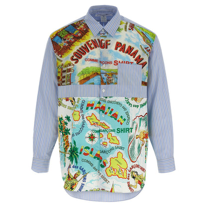 Comme Des Garçons Multicolor Cotton Blouse