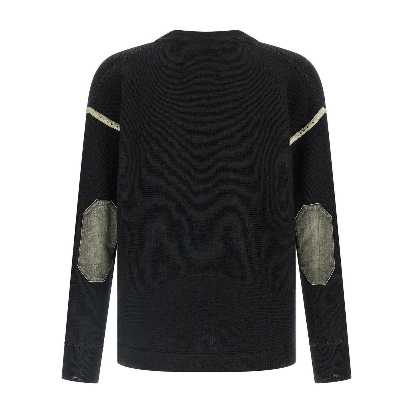 Maison Margiela Black Virgin Wool Cardigan