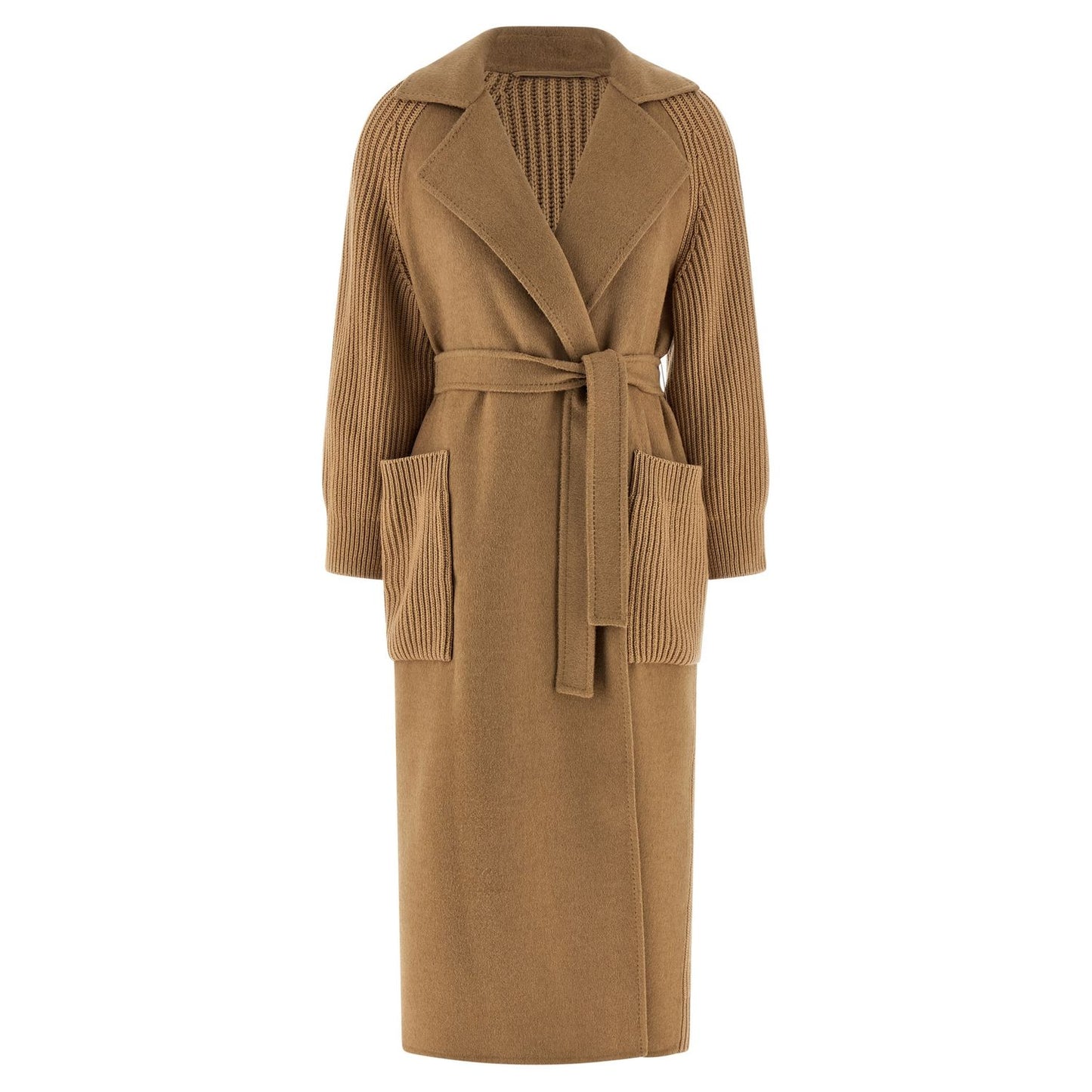 Max Mara Beige Wool Coat