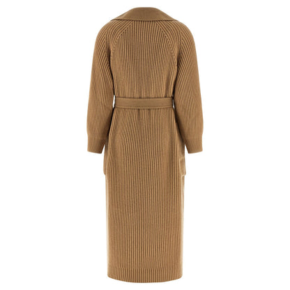 Max Mara Beige Wool Coat