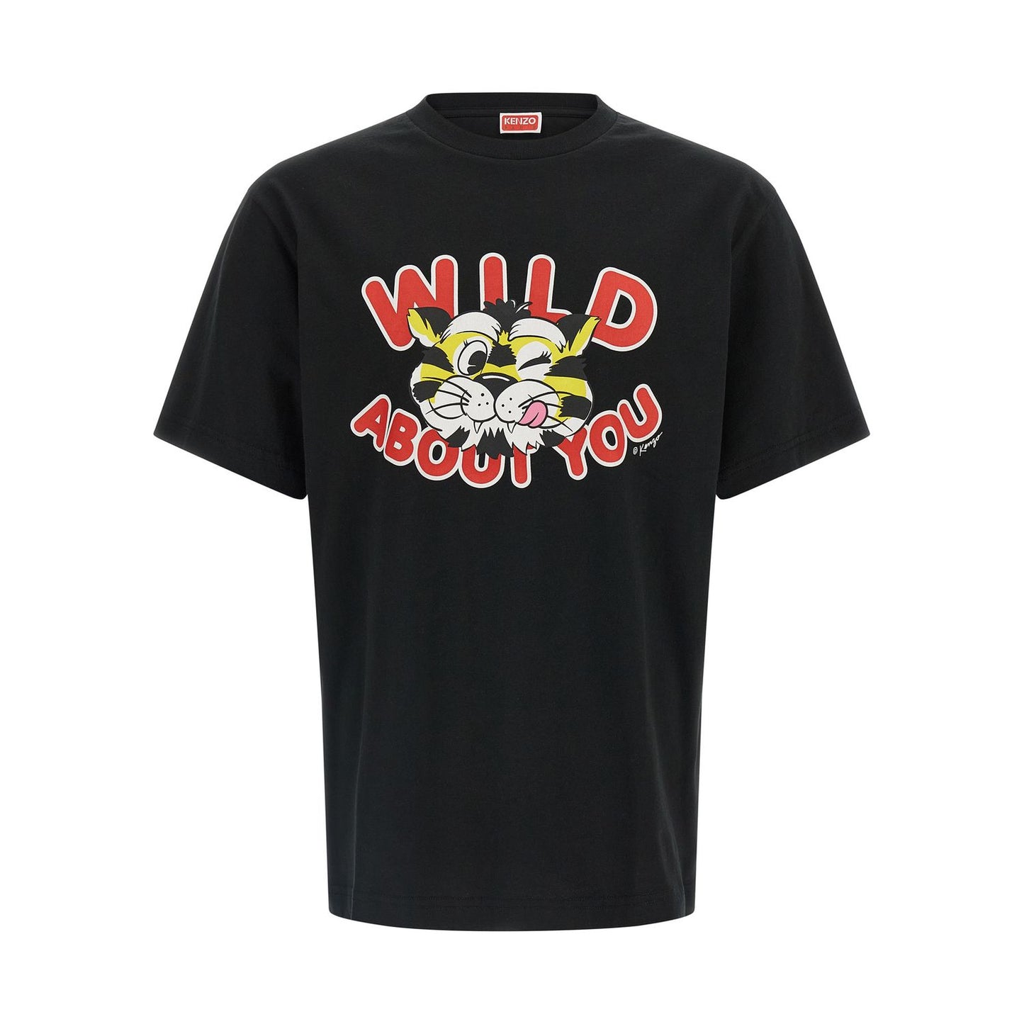 Kenzo Black Cotton T-Shirt