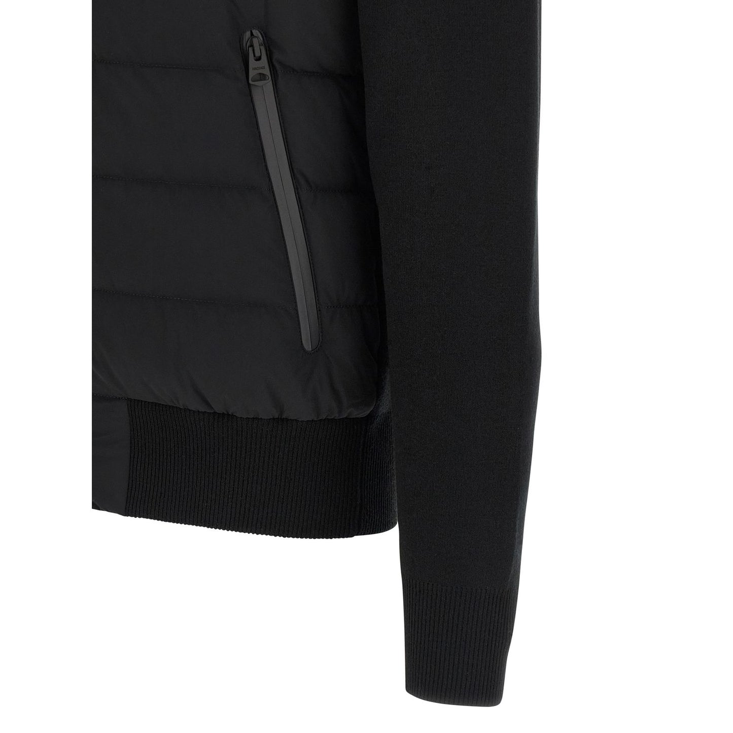 Mackage Blue Nylon Cardigan