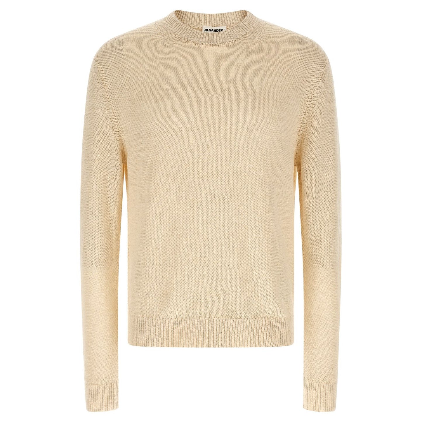 Jil Sander Beige Hemp Cardigan
